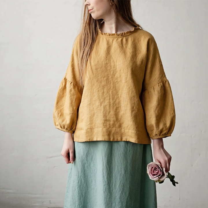 Juniper Linen Blouse