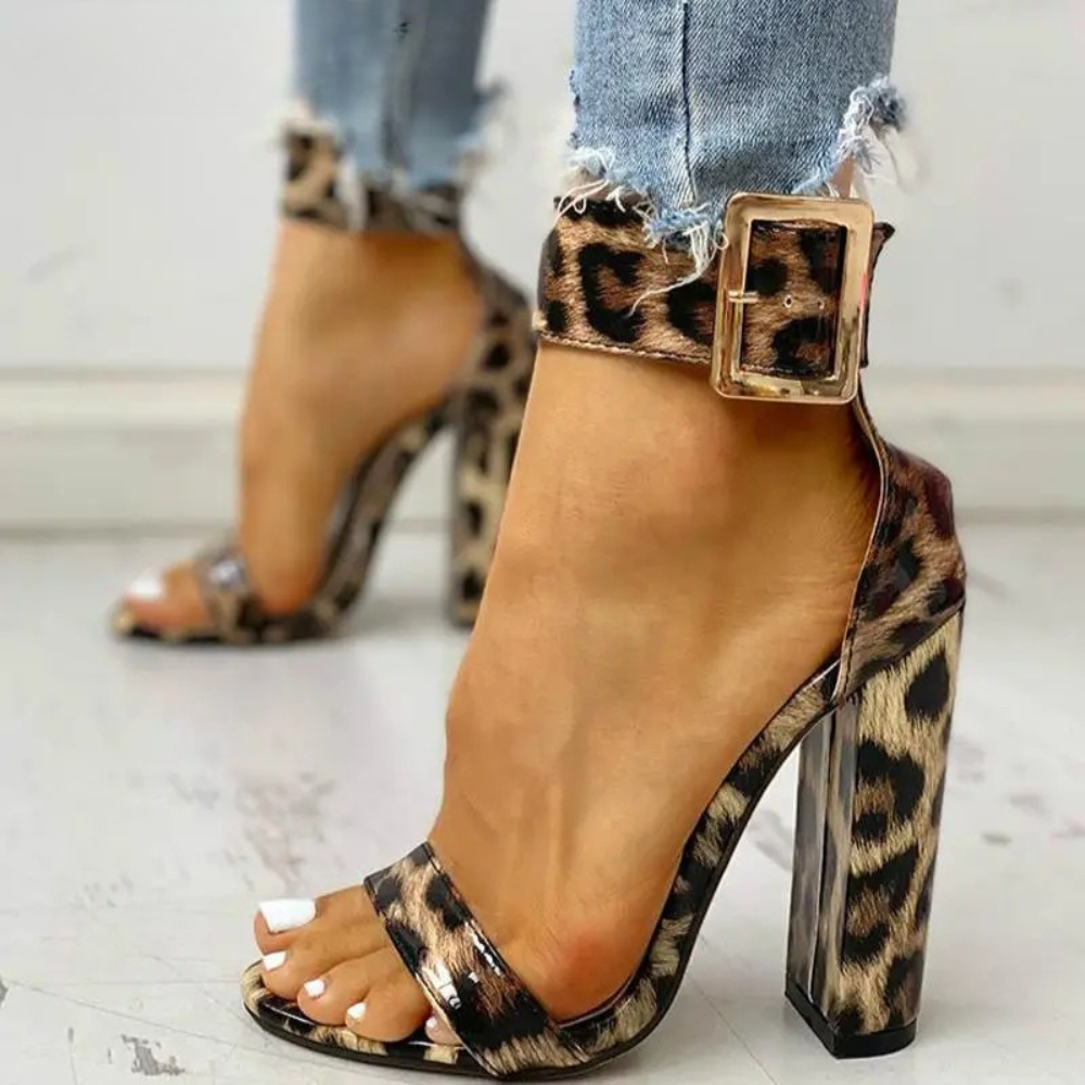 Maculata Block Heels