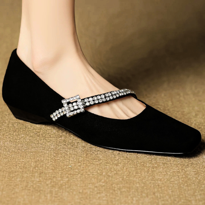 Aura Crystal Mary Janes