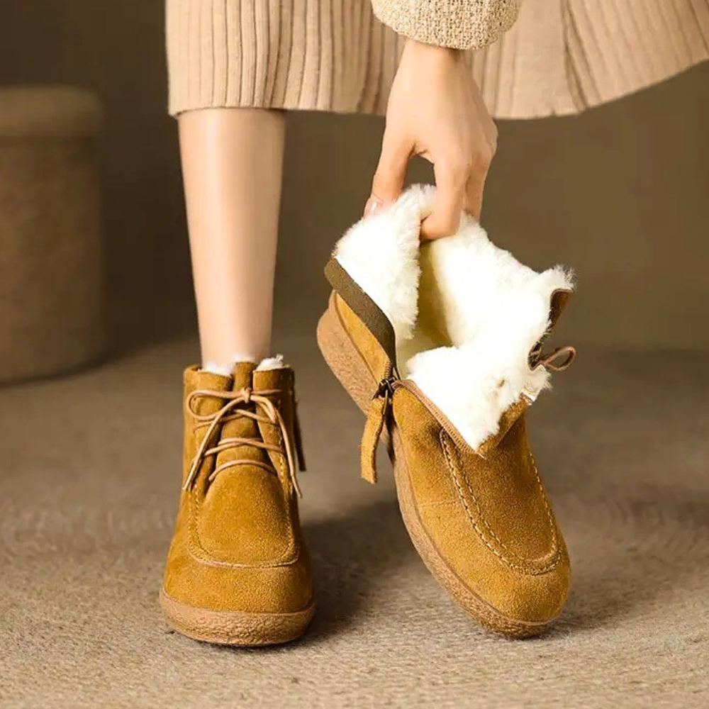 Dolcetta Suede Wool Boots