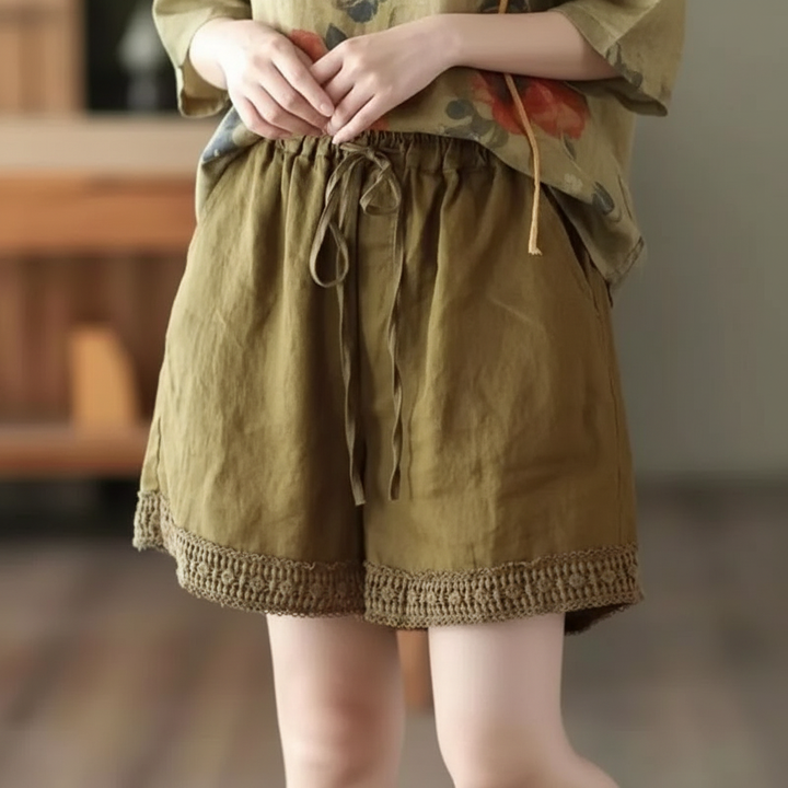 Veda Linen Shorts