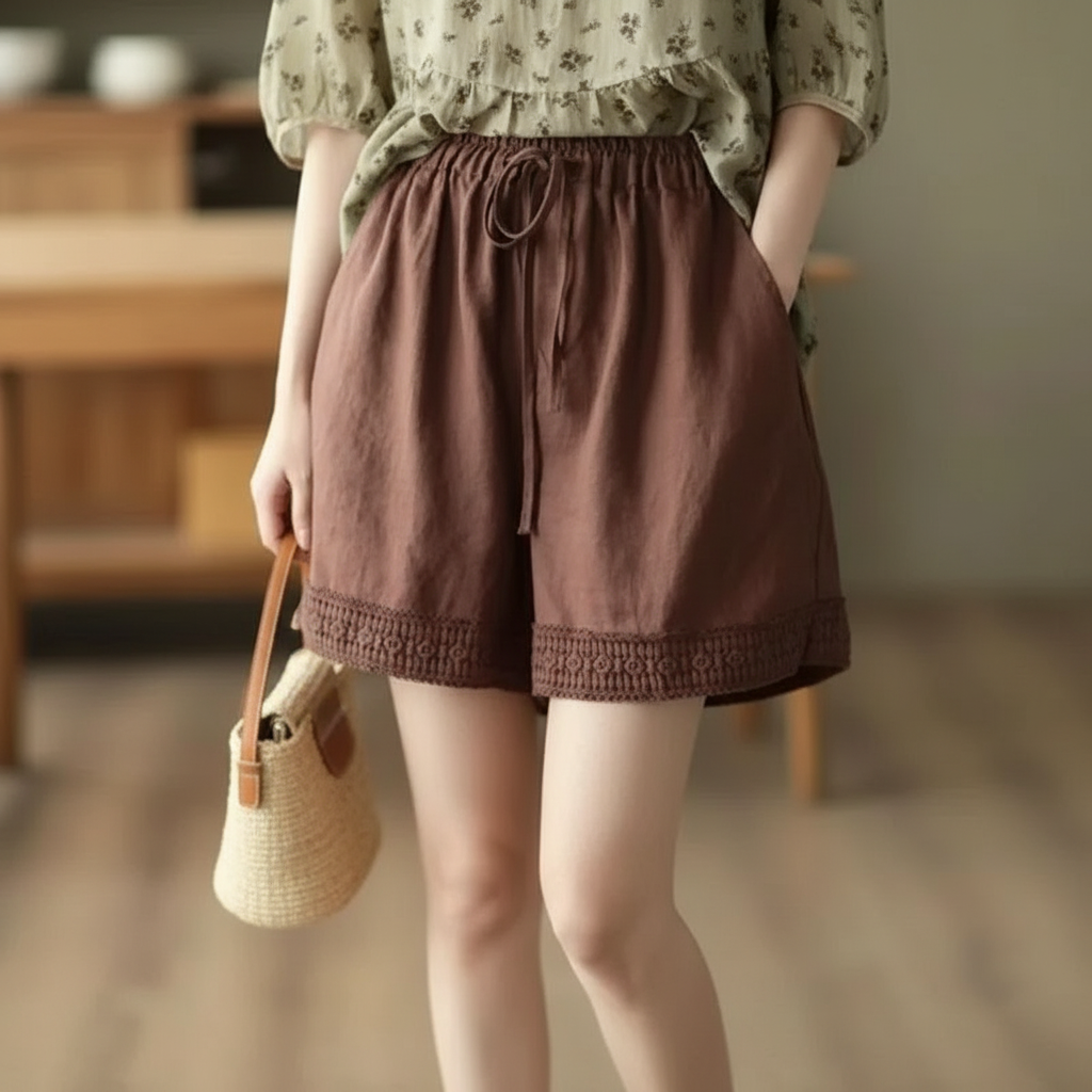 Veda Linen Shorts