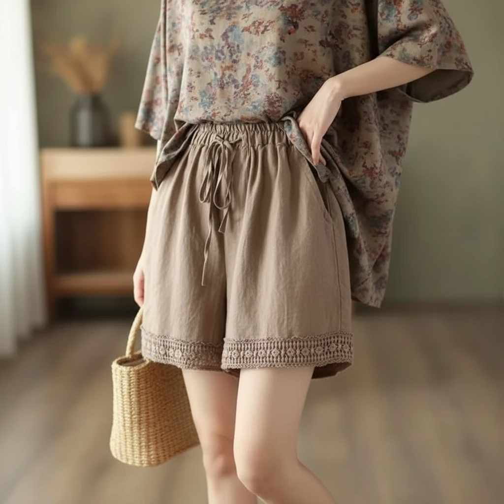 Veda Linen Shorts