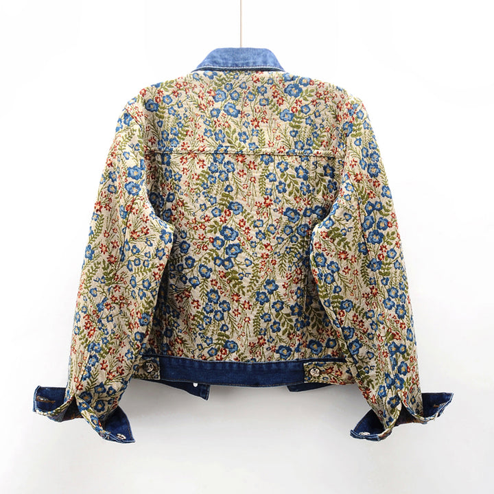 Giardino Jacquard Denim Jacket