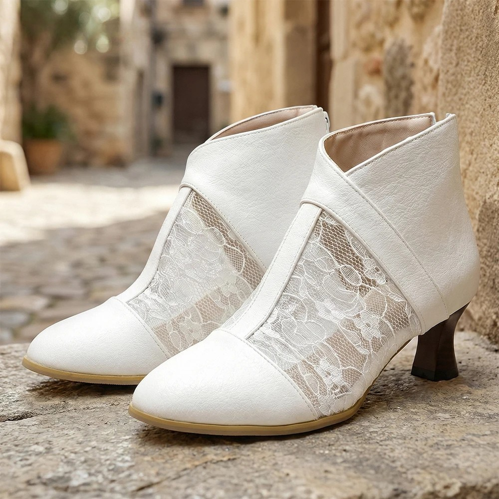 Vesper Lace Booties