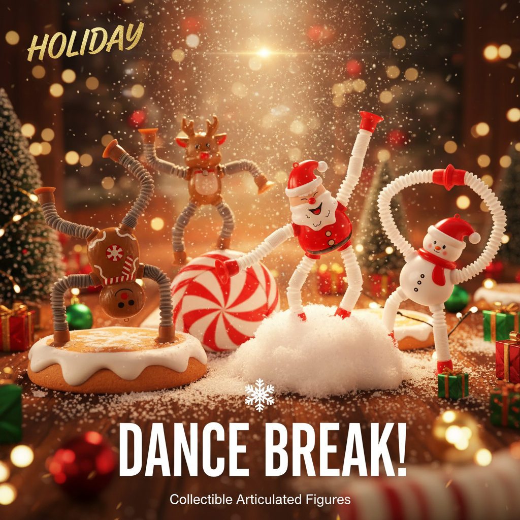 Merry Crew 4 Piece Decor Set