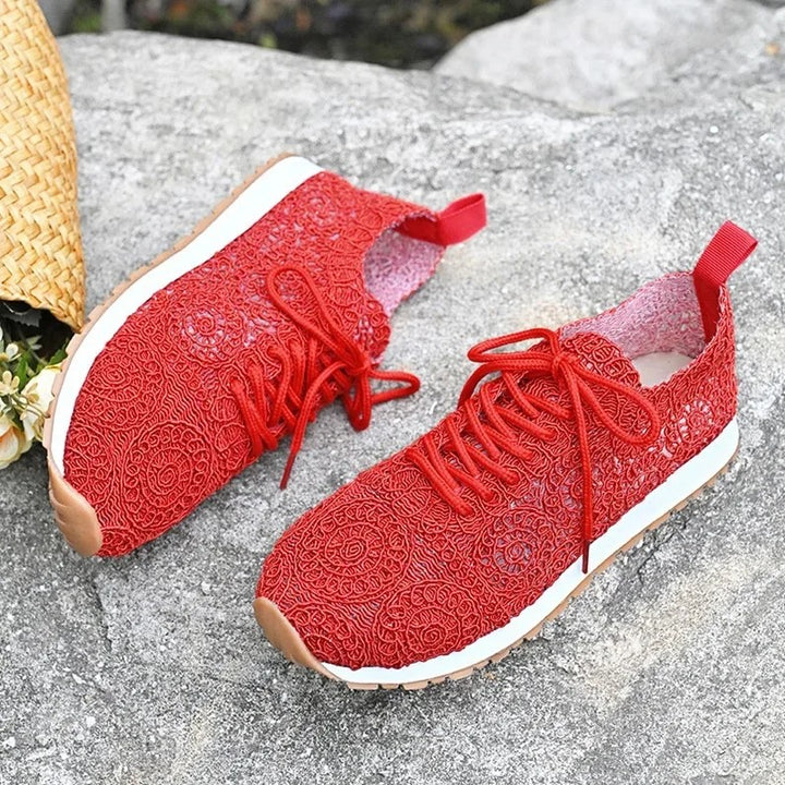 Mandala Crochet Sneakers