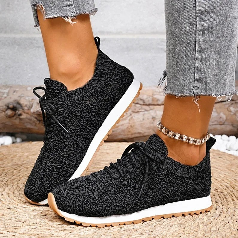 Mandala Crochet Sneakers