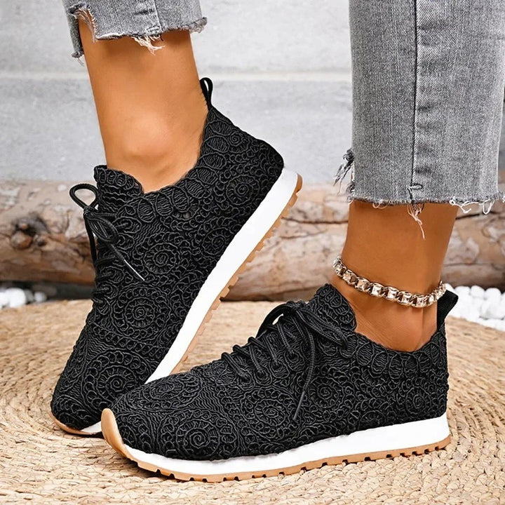 Mandala Crochet Sneakers