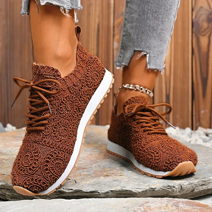 Mandala Crochet Sneakers