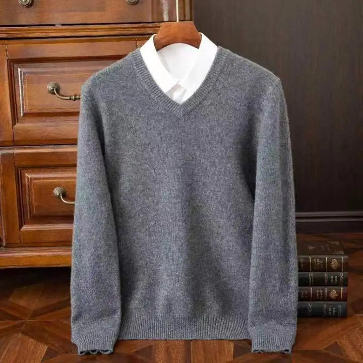 Warden Merino V-Neck Sweater