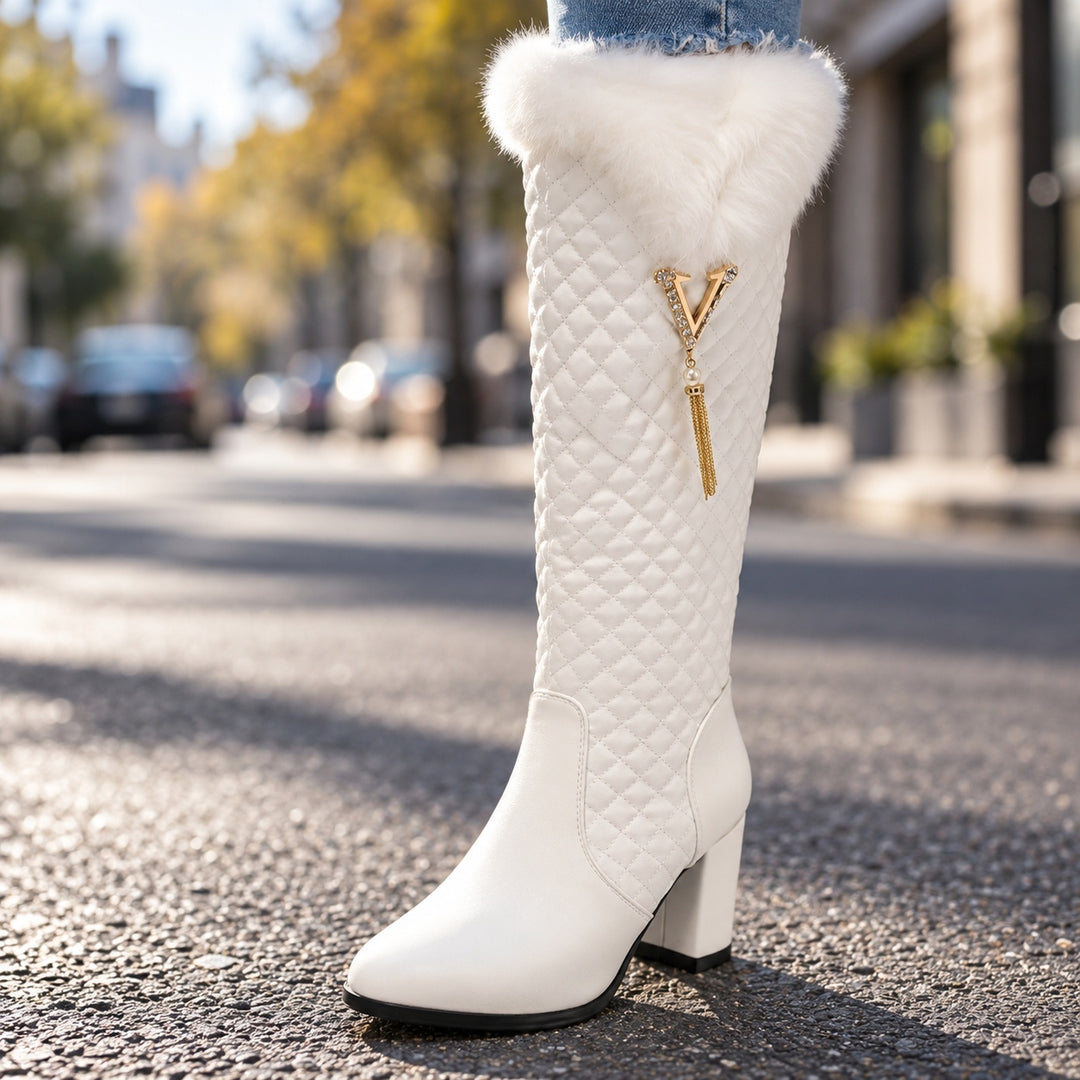 Alpina Fur-Cuff Knee Boots — ce_brooklyn_s2_01