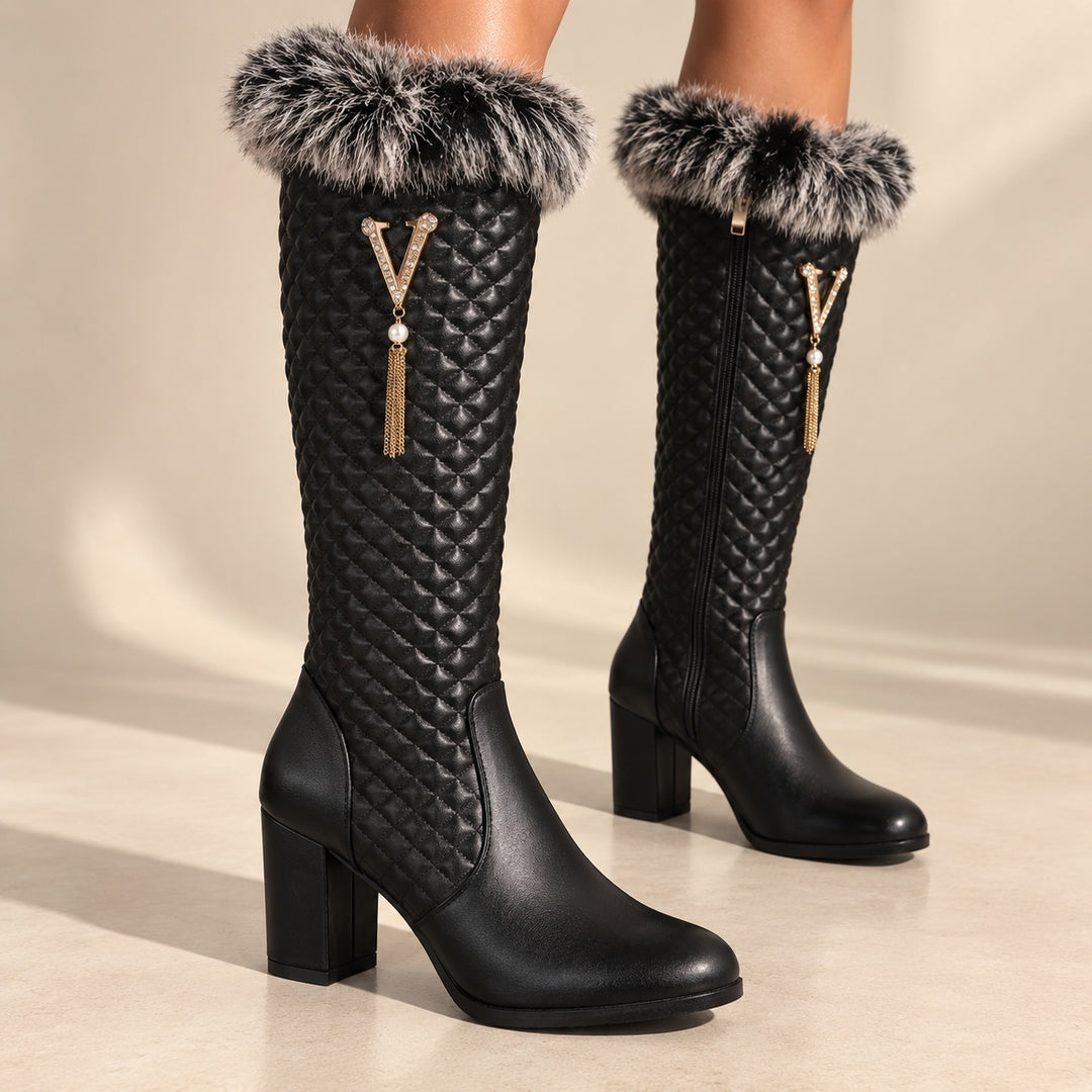 Alpina Fur-Cuff Knee Boots — ce_brooklyn_s3_01
