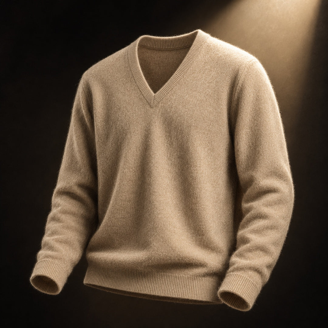 Aubrey Cashmere V-Neck Sweater — ce_soul_s3_01