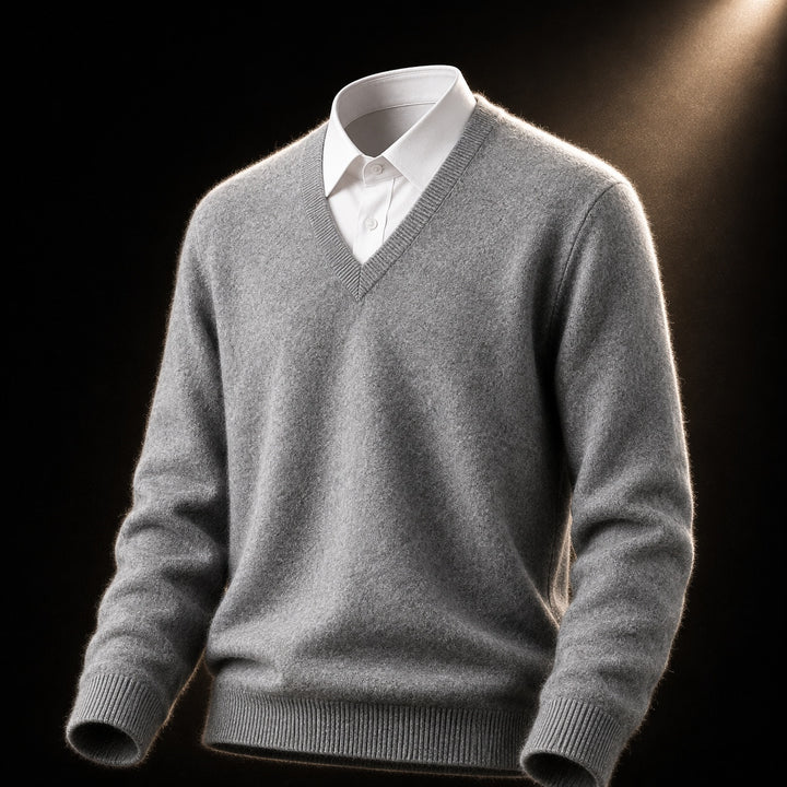 Aubrey Cashmere V-Neck Sweater — ce_soul_s3_01