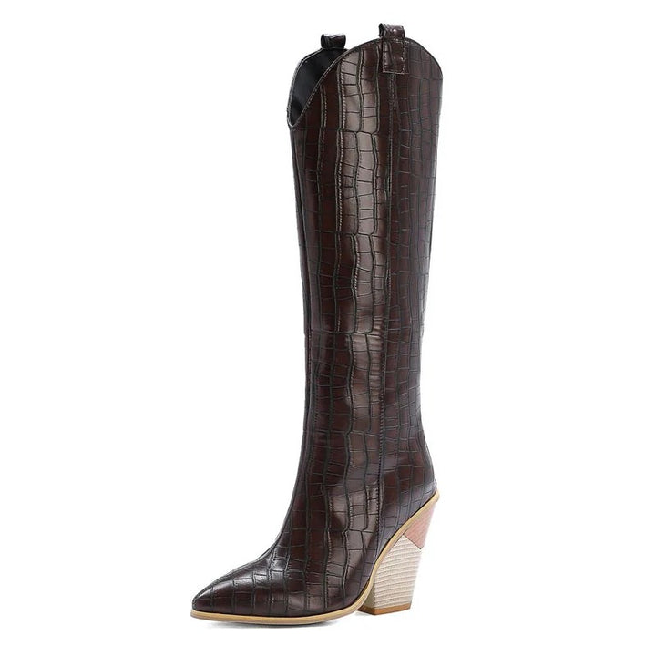 Cavalca Western Knee Boots