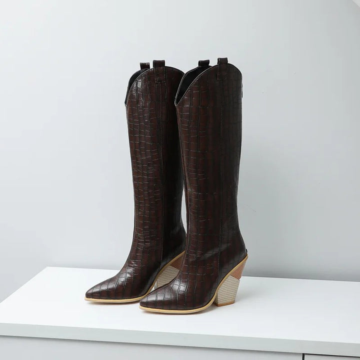 Cavalca Western Knee Boots