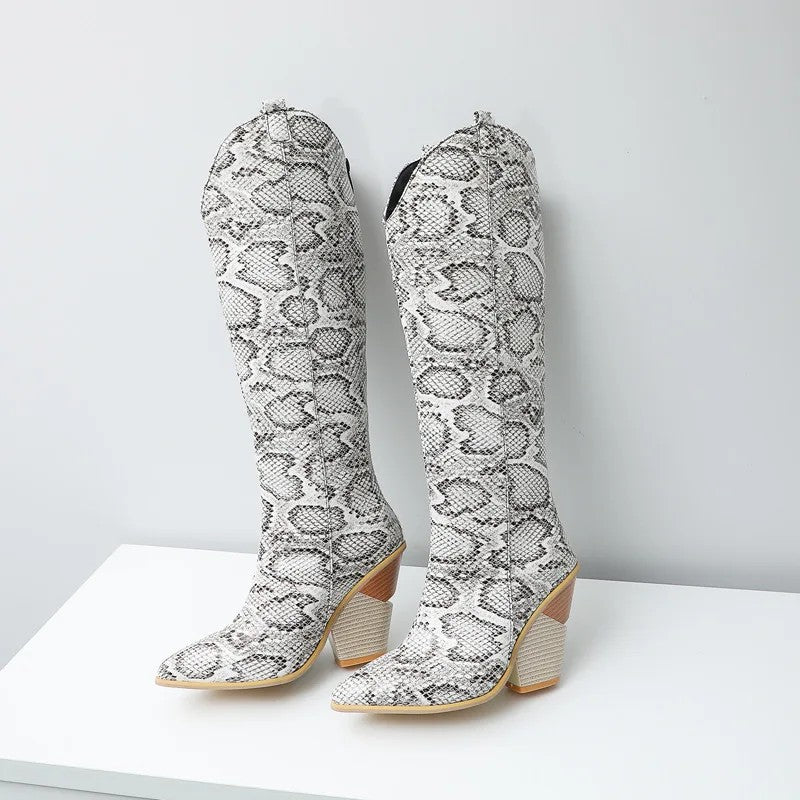 Cavalca Western Knee Boots