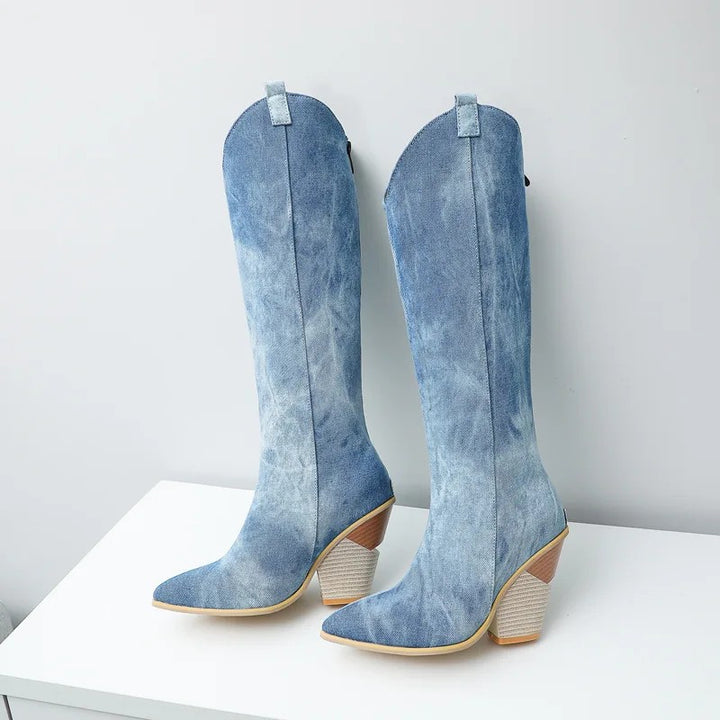 Cavalca Western Knee Boots
