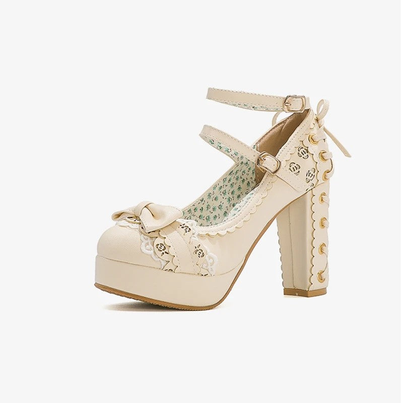 Belladonna Lolita Platform Pumps