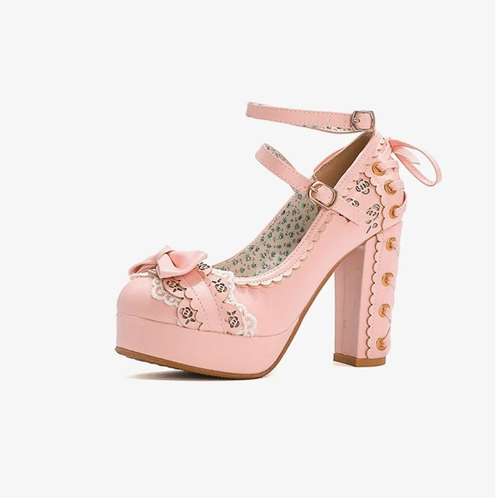 Belladonna Lolita Platform Pumps