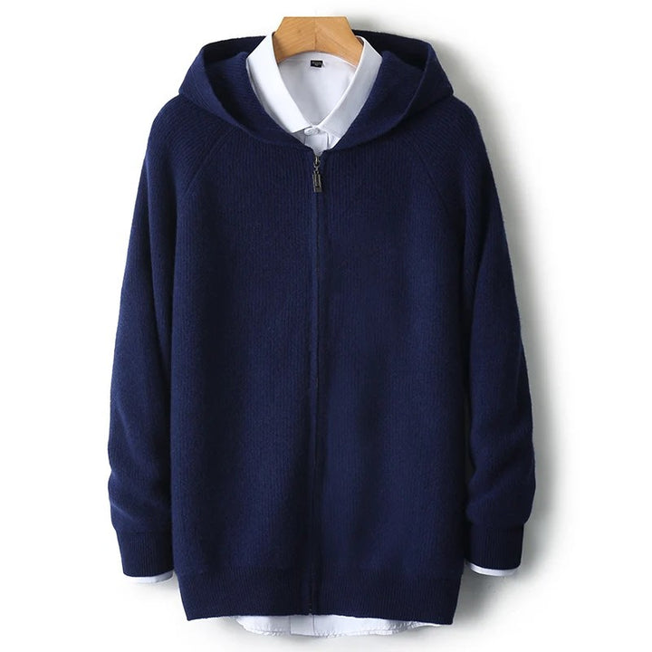 Ellsworth Hooded Wool Cardigan