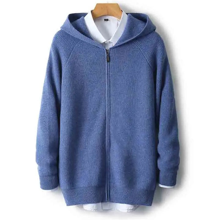 Ellsworth Hooded Wool Cardigan