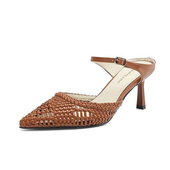 Bellagio Woven Mule Heels