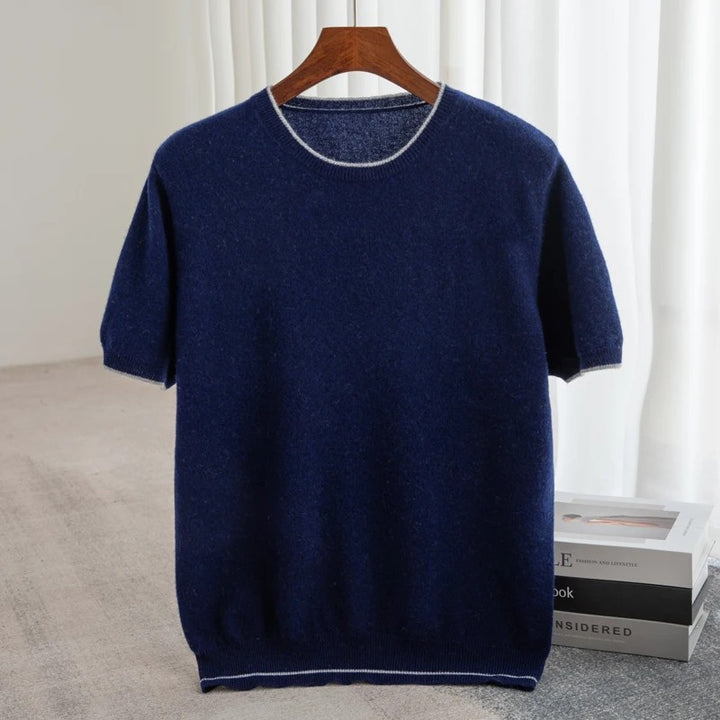 Tipline Colorblock Knit Tee