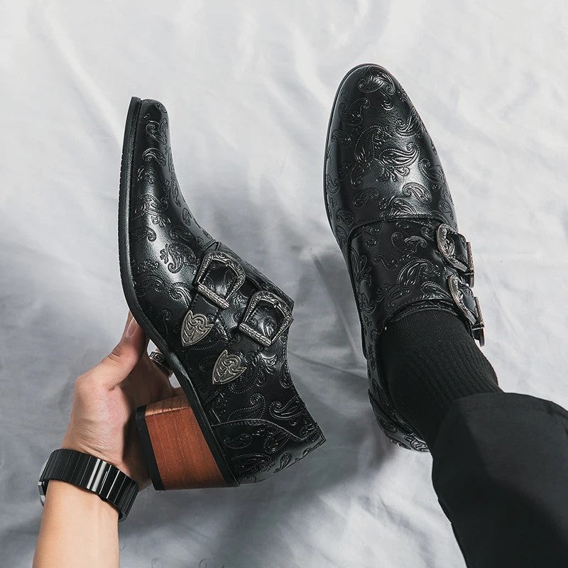 Cavalieri Double Buckle Loafers