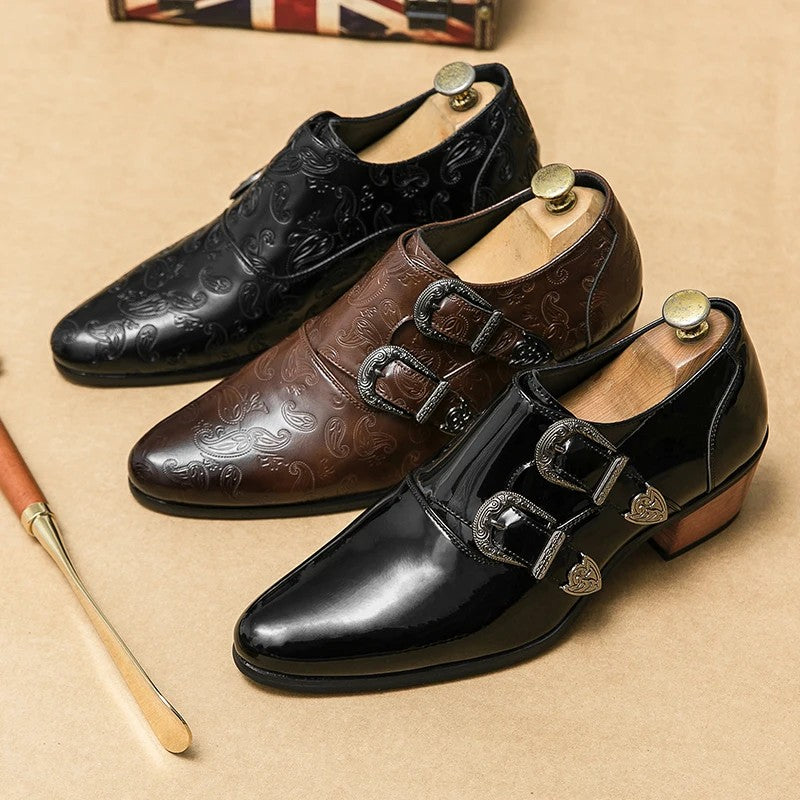 Cavalieri Double Buckle Loafers