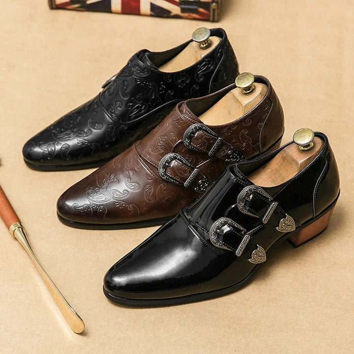 Cavalieri Double Buckle Loafers