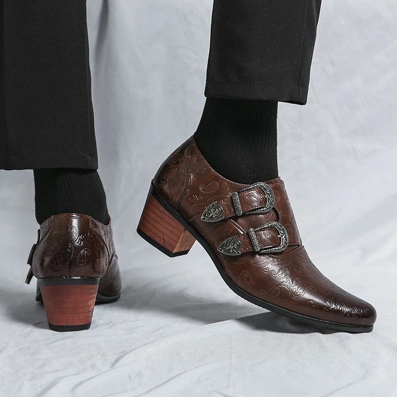 Cavalieri Double Buckle Loafers