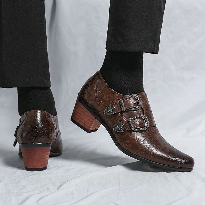 Cavalieri Double Buckle Loafers