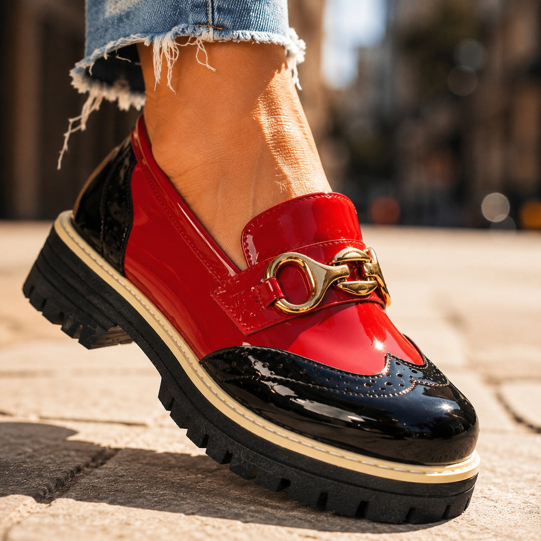 Bicolore Brogue Platform Loafers — ce_brooklyn_s2_01