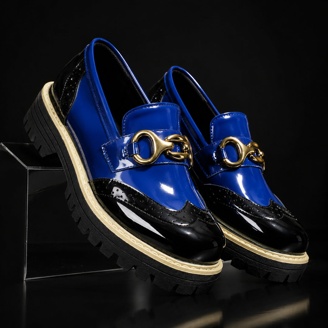 Bicolore Brogue Platform Loafers — ce_metastatic_01