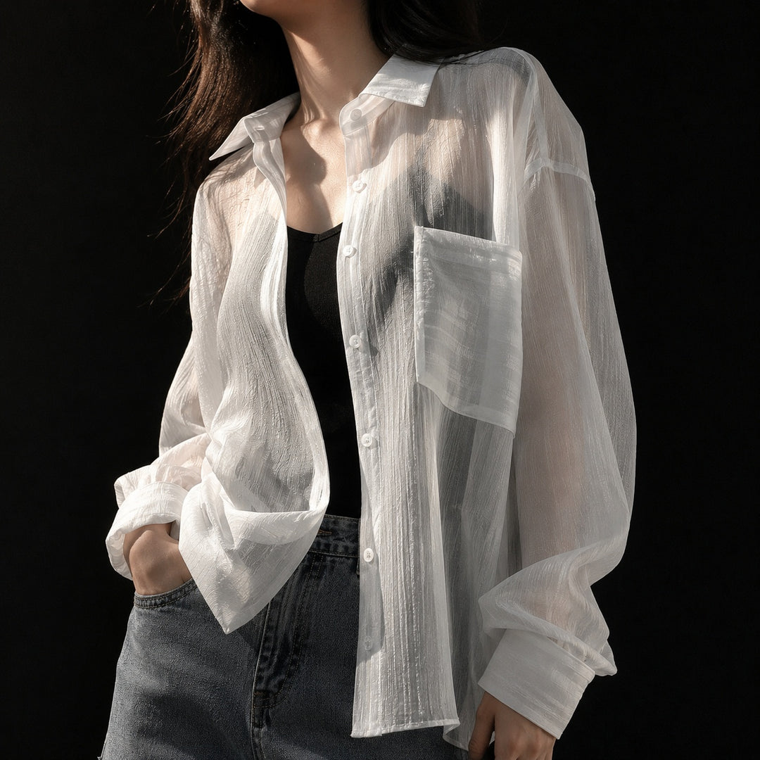 Brezzina Sheer Chiffon Shirt — ce_metastatic_01