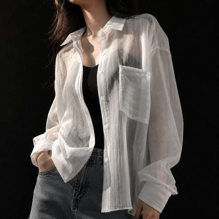 Brezzina Sheer Chiffon Shirt — ce_metastatic_01