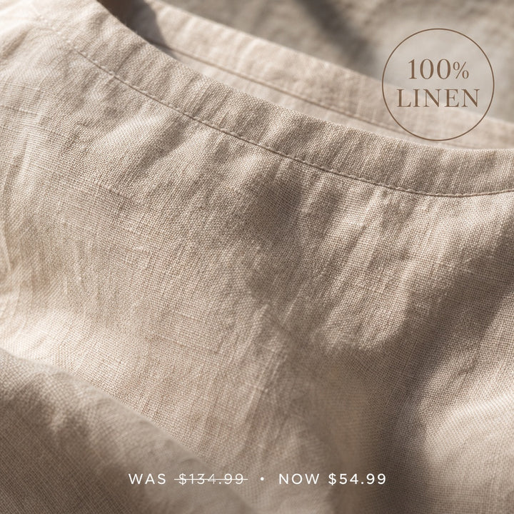 Brisa Linen Crop Tank — 03_linen_texture_macro