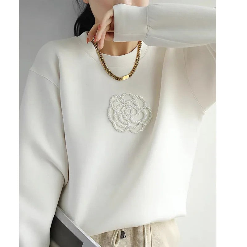 Camelia Bloom Sweatshirt