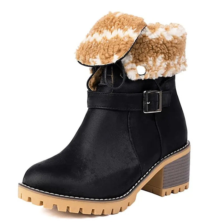 Alpine Cuff Ankle Boots