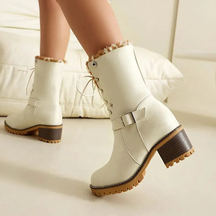 Alpine Cuff Ankle Boots
