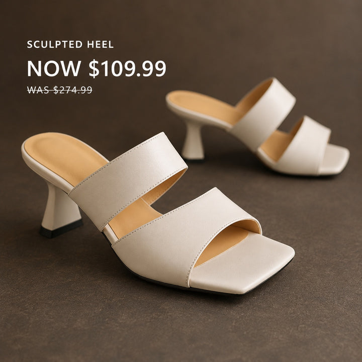 Calice Twin Strap Leather Mules — ce_metastatic_05