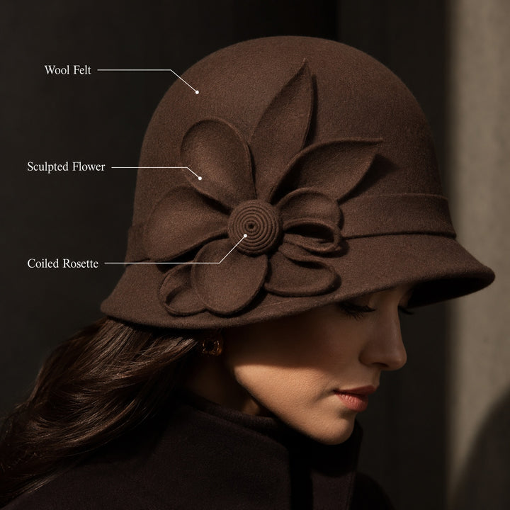 Camelia Flower Cloche Hat — ce_metastatic_07