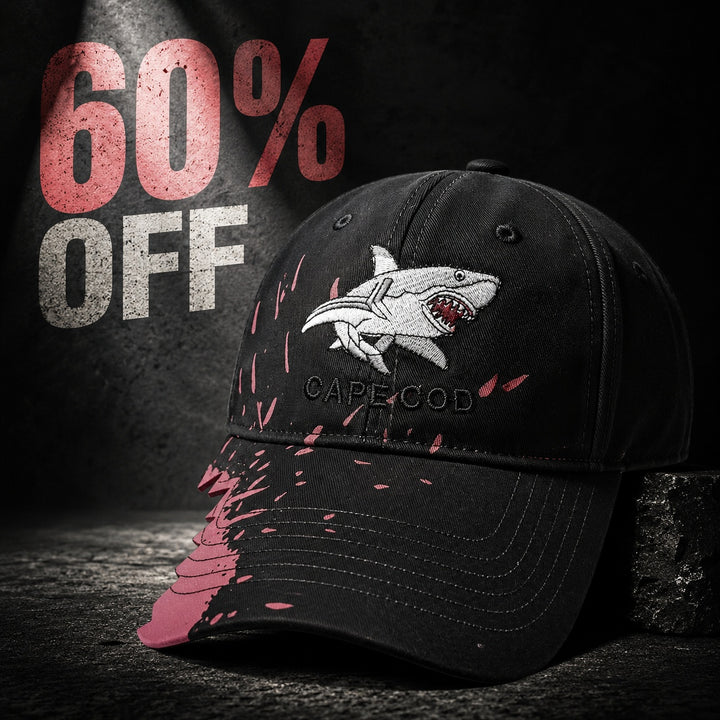 Carcharo Shark Bite Baseball Cap — ce_metastatic_02