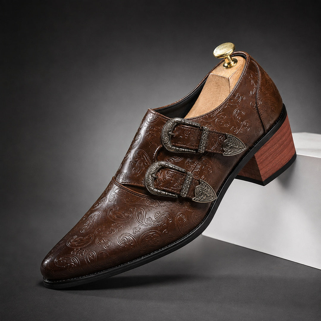 Cavalieri Double Buckle Loafers — ce_angle_01