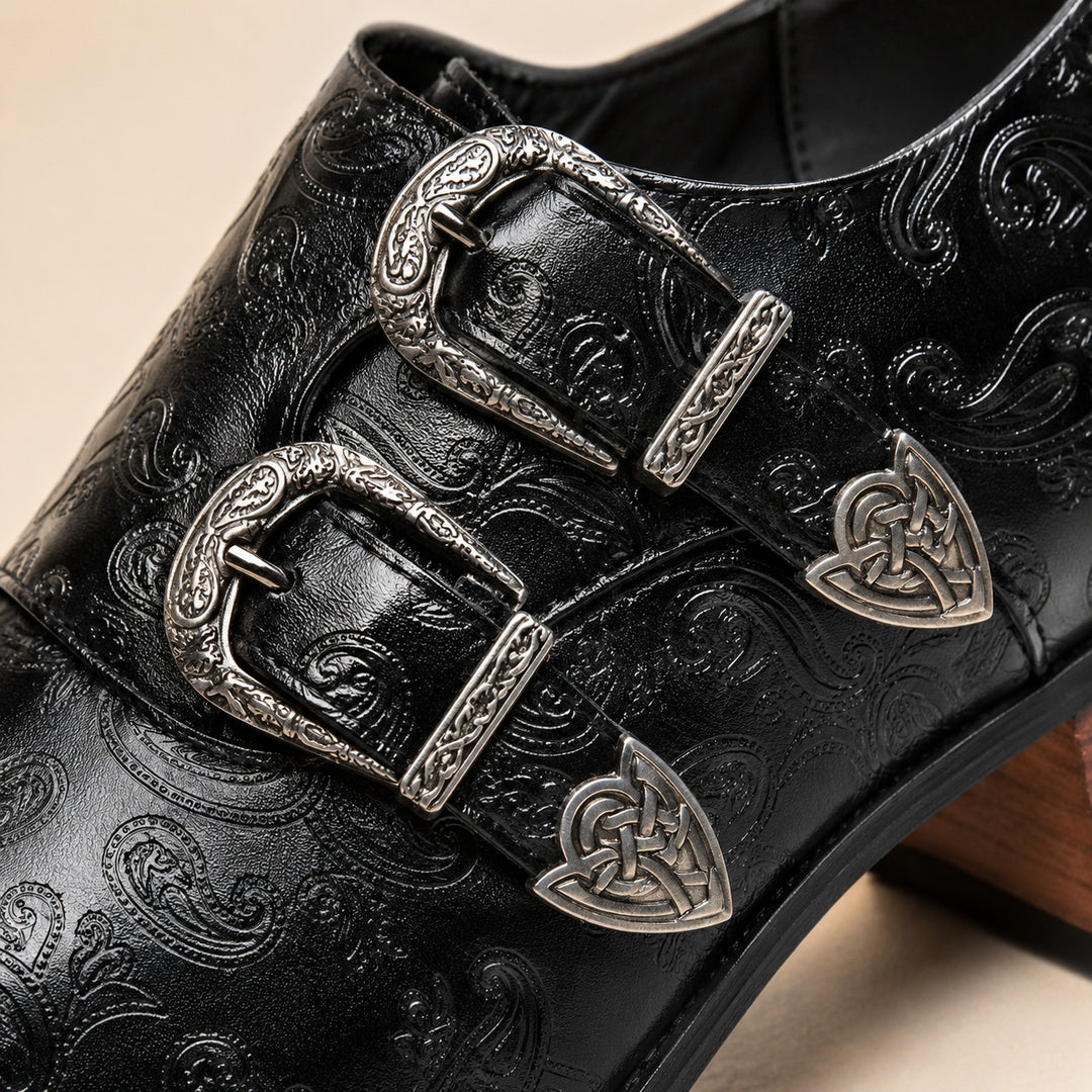 Cavalieri Double Buckle Loafers — ce_metastatic_01