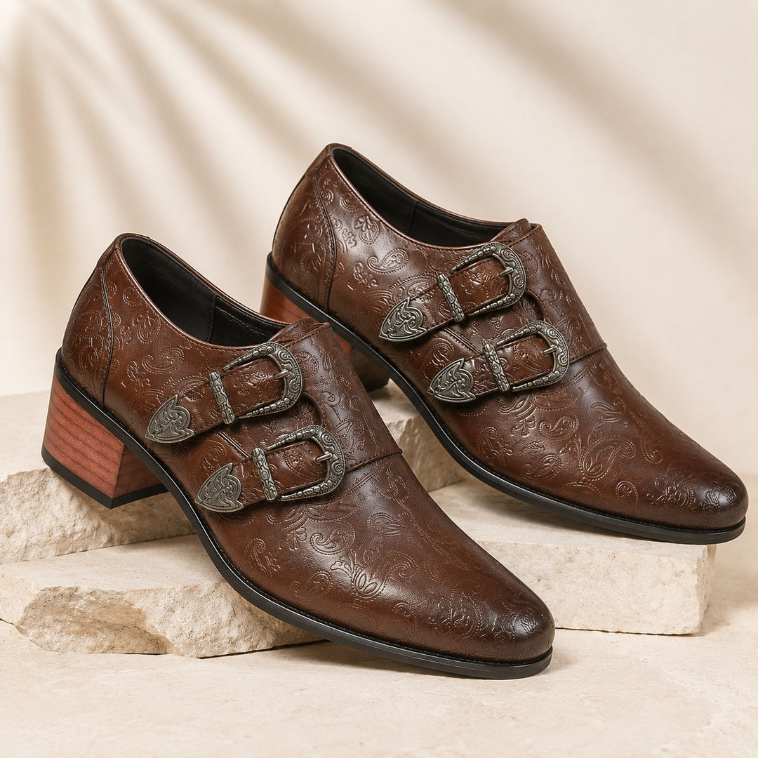 Cavalieri Double Buckle Loafers — ce_metastatic_01