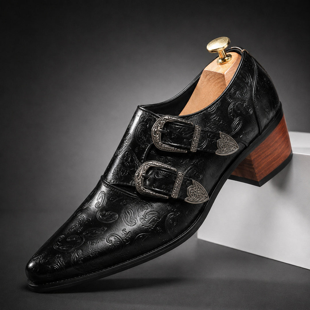 Cavalieri Double Buckle Loafers — ce_angle_01