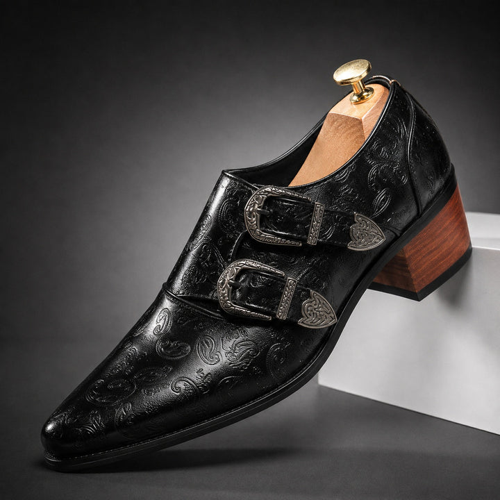 Cavalieri Double Buckle Loafers — ce_angle_01